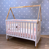 FIJN Alexis Baby Cot with Removable Roof (130x70cm or 140x70cm)