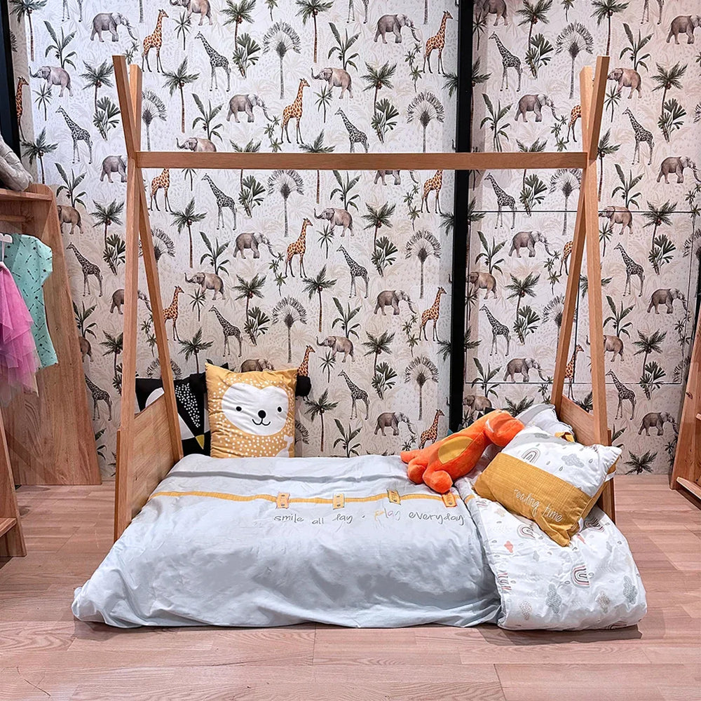 PETIT Indiana Scandinavian Montessori Floor Bed (130x70cm)