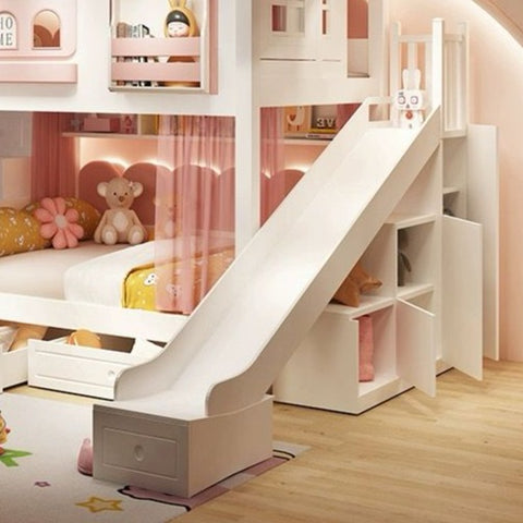 Nukhome Bear House Slide and Staircase Options