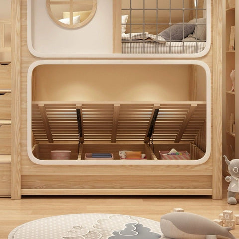 Nukhome Little Woody Underbed Storage and Cushion Options