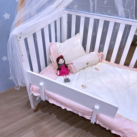 FIJN Alexis Baby Cot with Removable Roof (130x70cm or 140x70cm) FIJN Alexis Baby Cot with Removable Roof (130x70cm or 140x70cm)