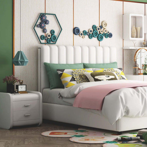 HB Rooms Stripe Bed (#816) - Kids Haven HB Rooms Stripe Bed (#816) - Kids Haven