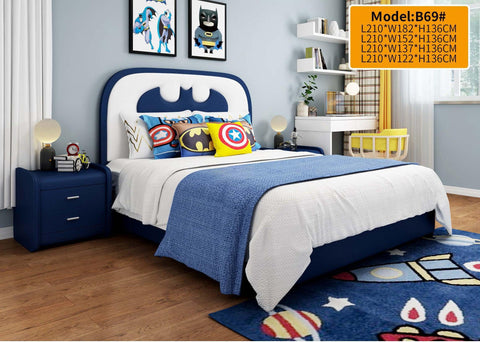 HB Rooms Batman Bed (#813) - Kids Haven HB Rooms Batman Bed (#813) - Kids Haven