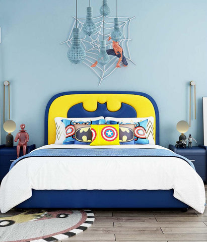 HB Rooms Batman Bed (#813) - Kids Haven HB Rooms Batman Bed (#813) - Kids Haven