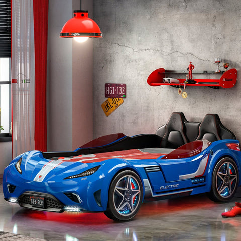 Cilek GTE Car Bed (Multiple Colours)(99X191 Cm) Cilek GTE Car Bed (Multiple Colours)(99X191 Cm)