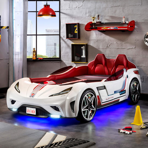 Cilek GTE Car Bed (Multiple Colours)(99X191 Cm) Cilek GTE Car Bed (Multiple Colours)(99X191 Cm)