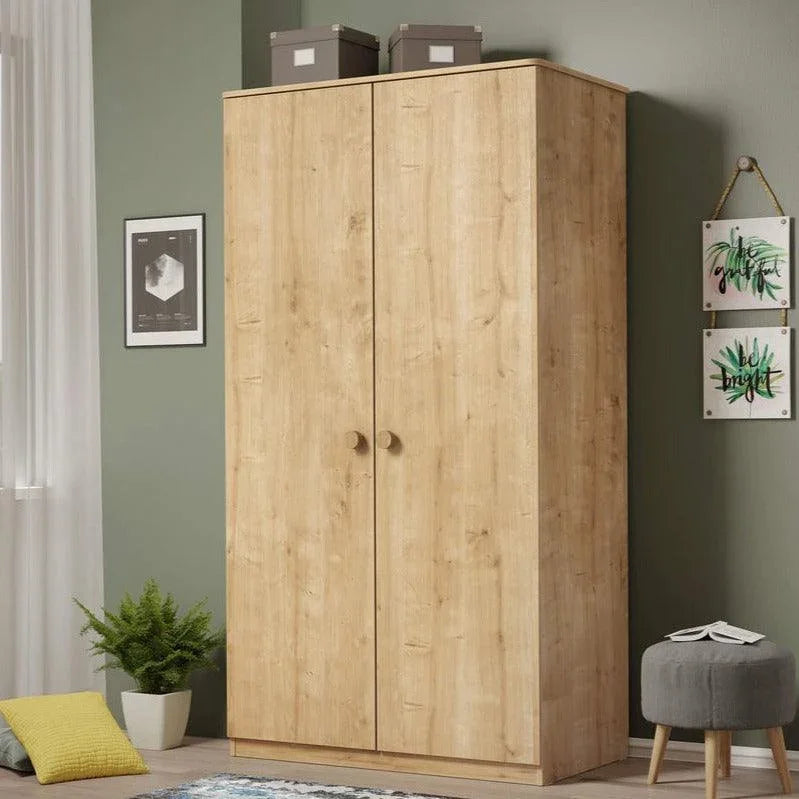 Cilek Mocha 2 Door Wardrobe - Kids Haven
