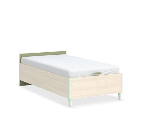 Cilek Montes Natural Storage Bed (100X200 Cm or 120x200 Cm) - Headboard Optional