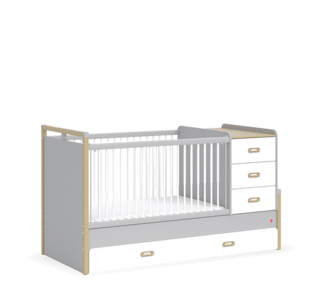 Cilek Mino Baby Convertible Baby Bed (80x180 cm)