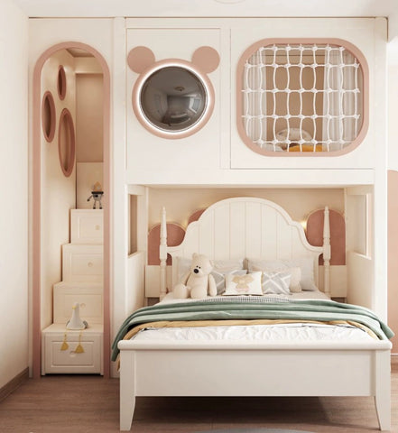 Nukhome Bubble Bear Loft Bed (Customizable) Nukhome Bubble Bear Loft Bed (Customizable)