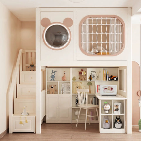 Nukhome Bubble Bear Loft Bed (Customizable) Nukhome Bubble Bear Loft Bed (Customizable)