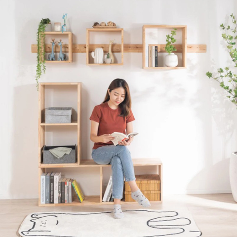 JUNO Tatami: Narrow Open Shelf (L) JUNO Tatami: Narrow Open Shelf (L)