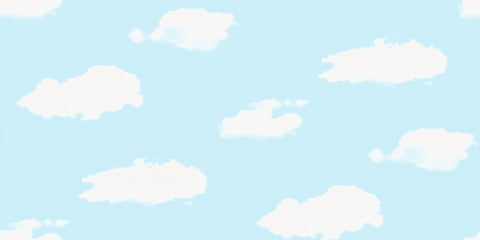Blue Sky with Clouds Wallpaper (The One 6831-1J) Blue Sky with Clouds Wallpaper (The One 6831-1J)