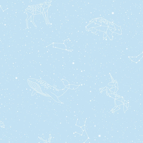 Starscope Wallpaper - Sky Blue (The One 6835-1J) Starscope Wallpaper - Sky Blue (The One 6835-1J)