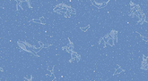 Starscope Wallpaper - Blue (The One 6835-2J)