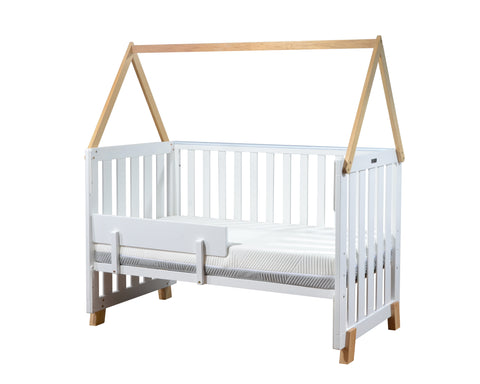 FIJN Alexis Baby Cot with Removable Roof (130x70cm or 140x70cm) FIJN Alexis Baby Cot with Removable Roof (130x70cm or 140x70cm)