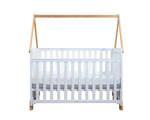 FIJN Alexis Baby Cot with Removable Roof (130x70cm or 140x70cm) FIJN Alexis Baby Cot with Removable Roof (130x70cm or 140x70cm)