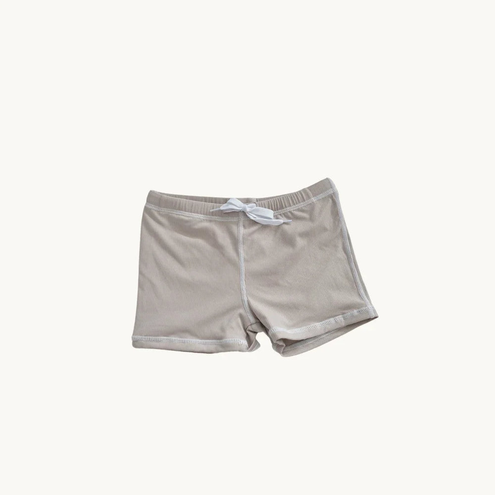 lullypop Boy Swim Short in Sandshell