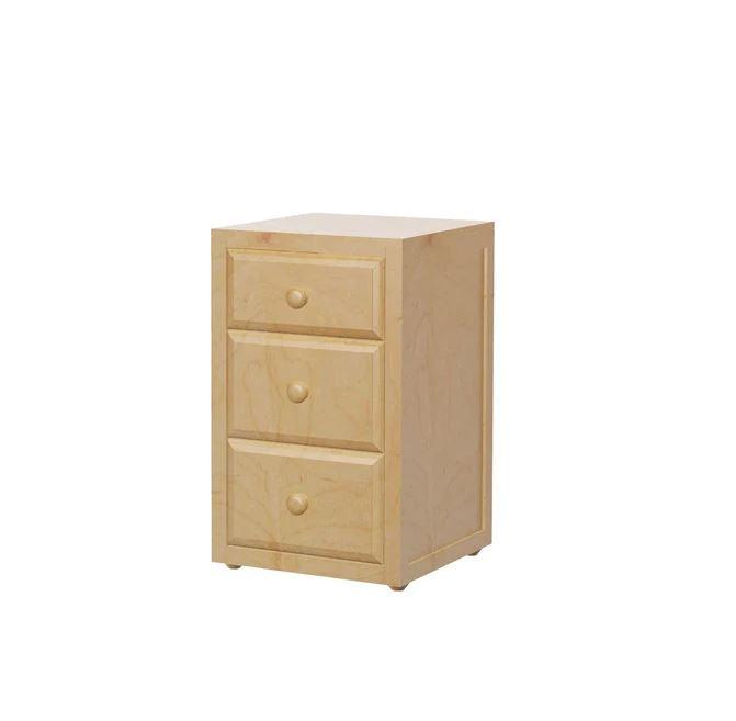 Maxtrix Narrow 3 Drawer Dresser - Kids Haven Maxtrix Narrow 3 Drawer Dresser - Kids Haven