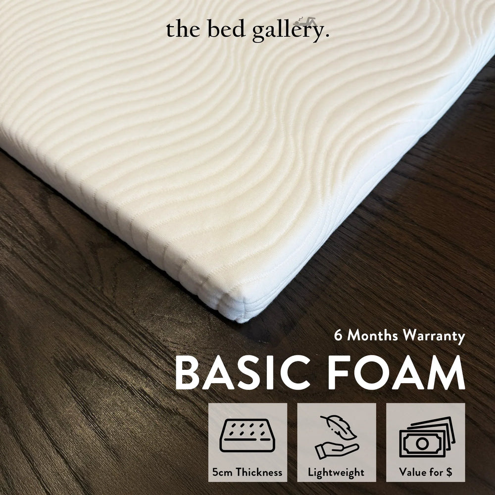 The Bed Gallery CozyFoam 5cm Luxe Mattress
