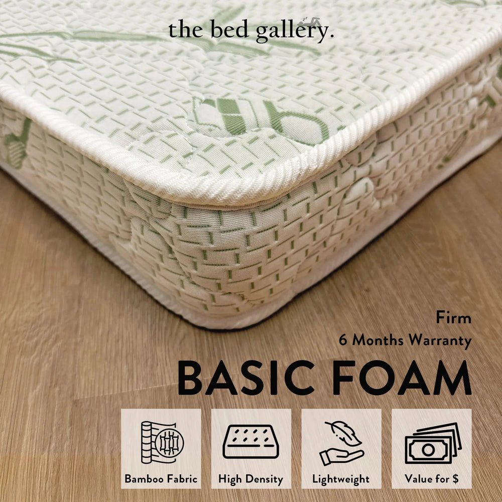 The Bed Gallery CozyFoam Bamboo Cot Mattress