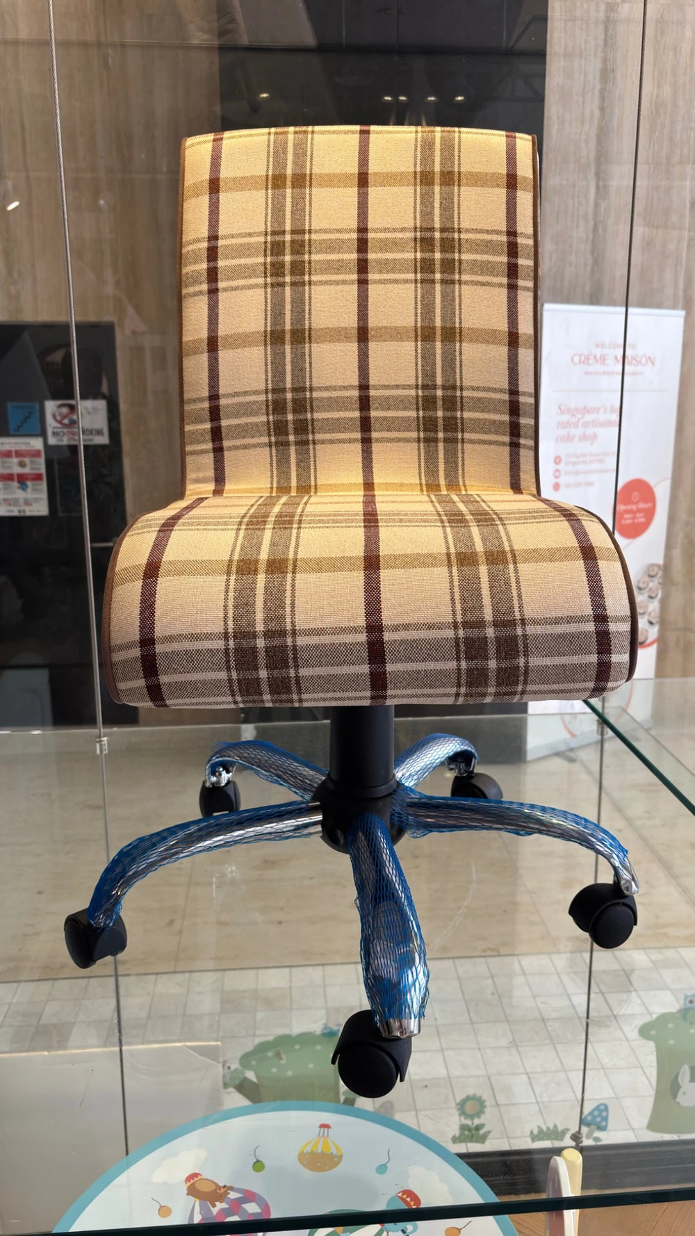 Cilek Plaid Soft Chair (Display Unit)
