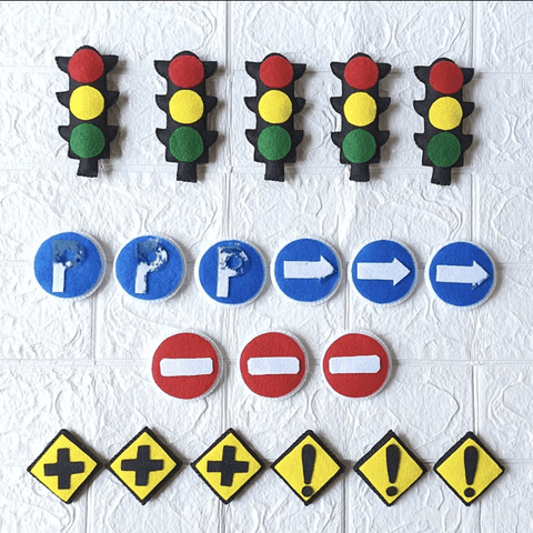 Snuggle Traffic Lights Bunting - Kids Haven