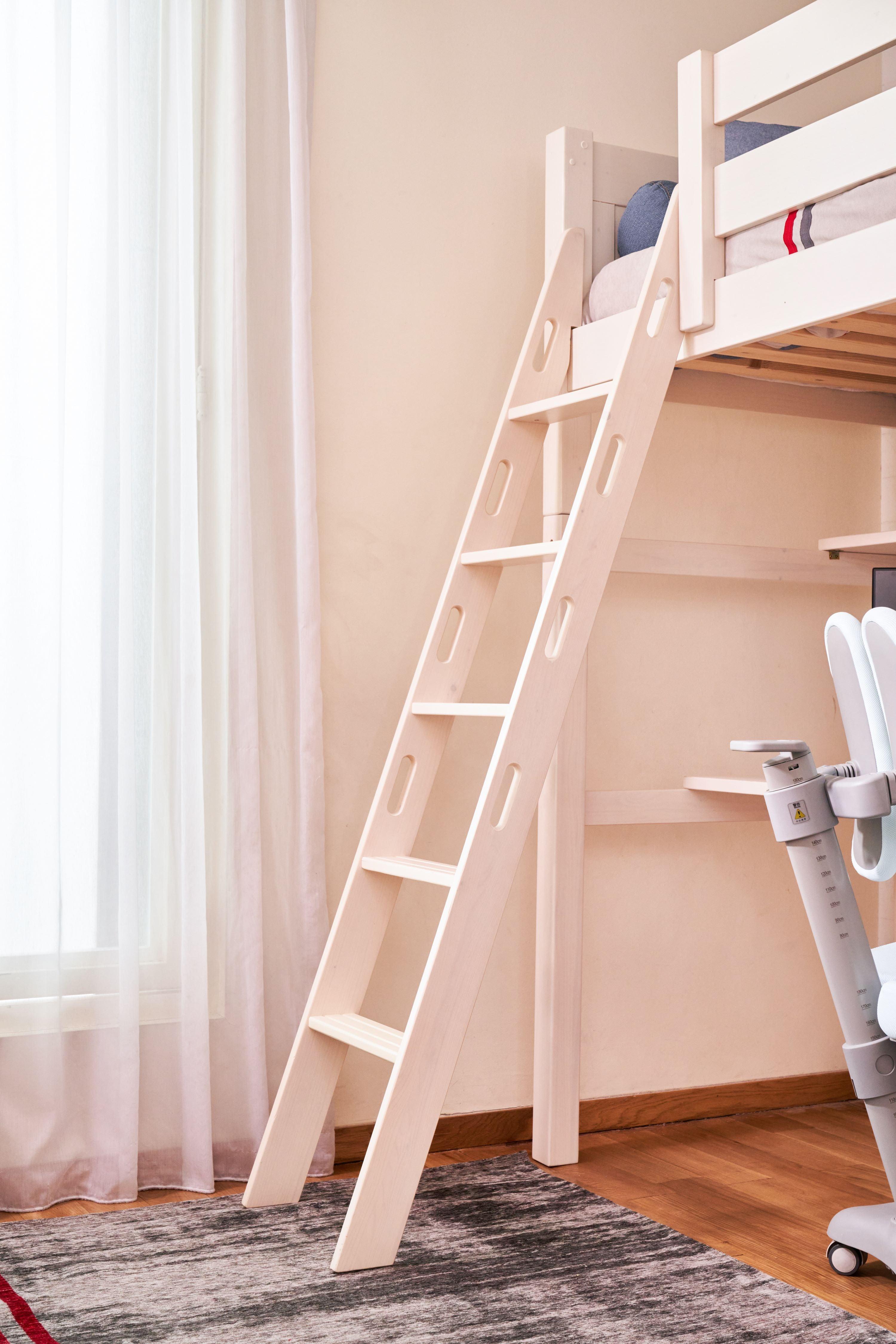 ModBed High Loft Bed w table and shelf (Single or SS) - Kids Haven ModBed High Loft Bed w table and shelf (Single or SS) - Kids Haven