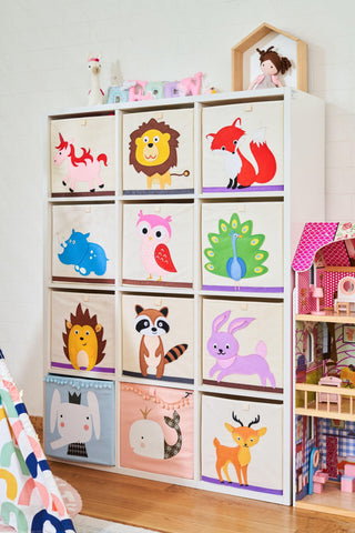 FIJN Grid Bookshelf - option for Storage Cubes (Various Configurations) - Kids Haven
