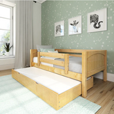 Maxtrix Low Bed w Surround Guards (w Pullout options)