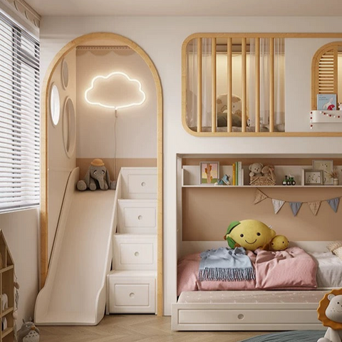 Nukhome Mellow Yellow Slide and Staircase Options Nukhome Mellow Yellow Slide and Staircase Options
