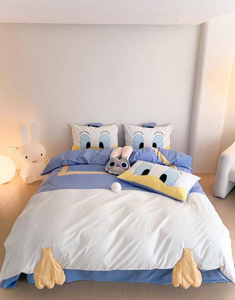 Snuggle Disney Donald Duck Bedsheet Set - Kids Haven Snuggle Disney Donald Duck Bedsheet Set - Kids Haven