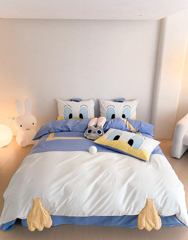 Snuggle Disney Donald Duck Bedsheet Set - Kids Haven Snuggle Disney Donald Duck Bedsheet Set - Kids Haven