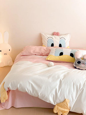 Snuggle Disney Donald Duck Bedsheet Set - Kids Haven Snuggle Disney Donald Duck Bedsheet Set - Kids Haven
