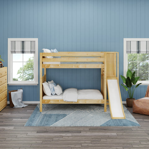 Maxtrix High Bunk w Slide Platform (Choose front or bed end) Maxtrix High Bunk w Slide Platform (Choose front or bed end)