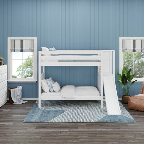 Maxtrix High Bunk w Slide Platform (Choose front or bed end) Maxtrix High Bunk w Slide Platform (Choose front or bed end)