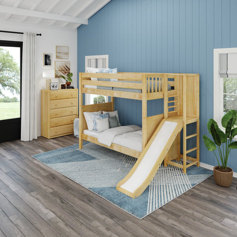 Maxtrix High Bunk w Slide Platform (Choose front or bed end) Maxtrix High Bunk w Slide Platform (Choose front or bed end)