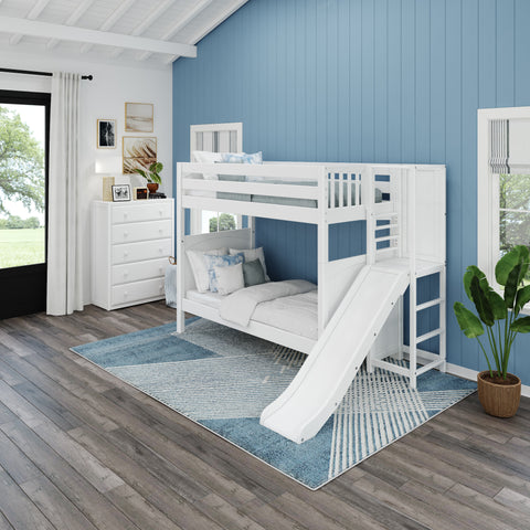Maxtrix High Bunk w Slide Platform (Choose front or bed end) Maxtrix High Bunk w Slide Platform (Choose front or bed end)
