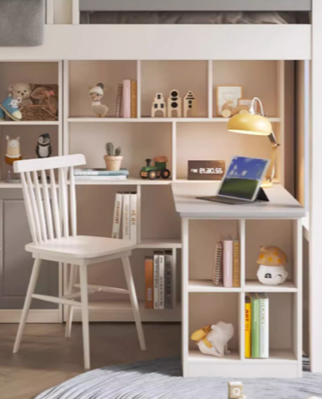 Nukhome Misty Loft Table and Storage Options Nukhome Misty Loft Table and Storage Options