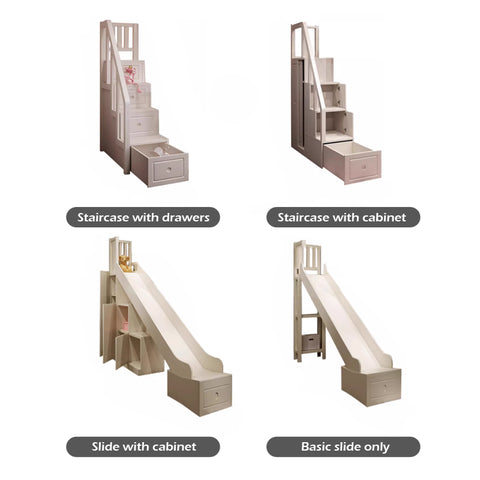 Nukhome Beach House Slide and Staircase Options