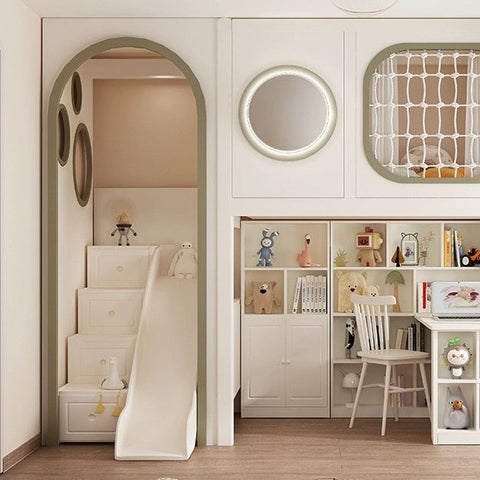 Nukhome Bubblegum Slide and Staircase Options Nukhome Bubblegum Slide and Staircase Options