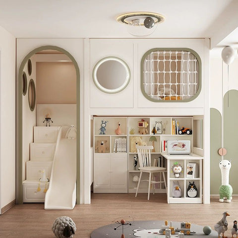 Nukhome Bubblegum Loft Bed (Customizable) Nukhome Bubblegum Loft Bed (Customizable)