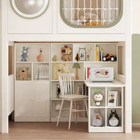 Nukhome Bubblegum Loft Table and Storage Options Nukhome Bubblegum Loft Table and Storage Options