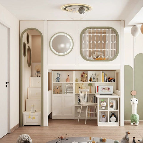 Nukhome Bubblegum Loft Bed (Customizable) Nukhome Bubblegum Loft Bed (Customizable)