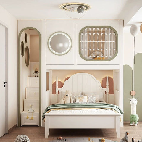 Nukhome Bubblegum Loft Bed (Customizable) Nukhome Bubblegum Loft Bed (Customizable)