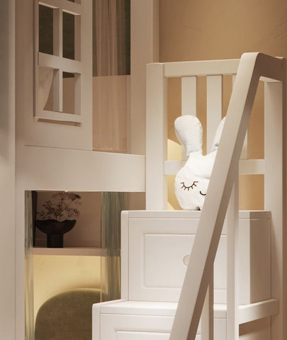 Nukhome Dream Castle Full Height Bunk Bed (Customizable) Nukhome Dream Castle Full Height Bunk Bed (Customizable)