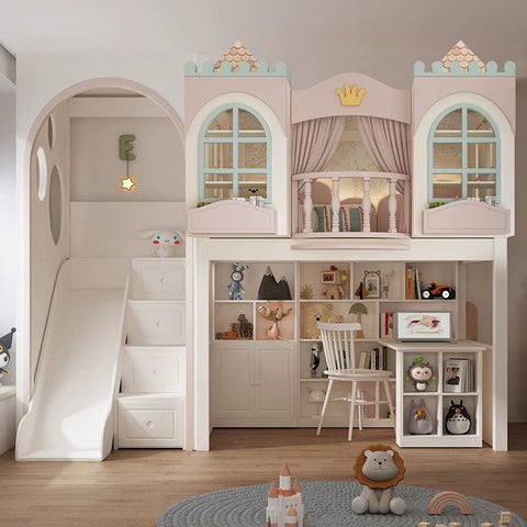 Nukhome Dream Castle Loft Bed (Customizable) Nukhome Dream Castle Loft Bed (Customizable)