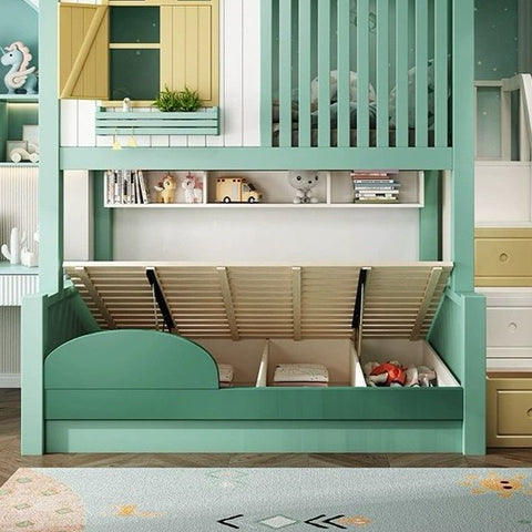 Nukhome Louver House Underbed Storage and Cushion Options