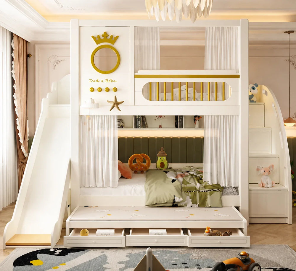 Nukhome Golden Crown Bunk Bed (710-2 Bunk)