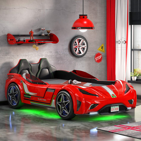 Cilek GTE Car Bed (Multiple Colours)(99X191 Cm) Cilek GTE Car Bed (Multiple Colours)(99X191 Cm)